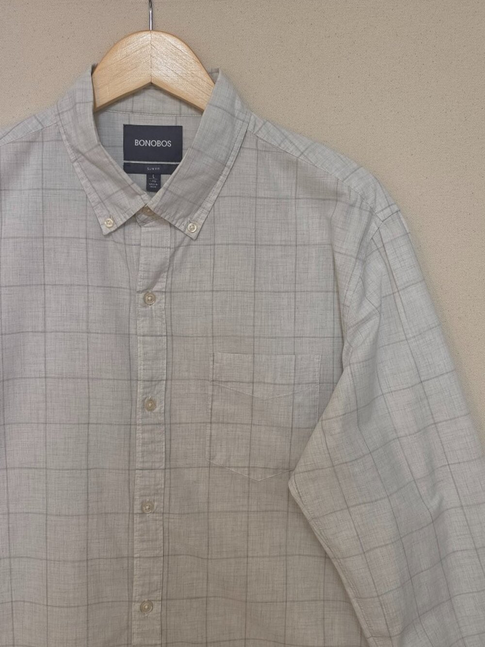 Bonobos Slim Fit Button Down Long L